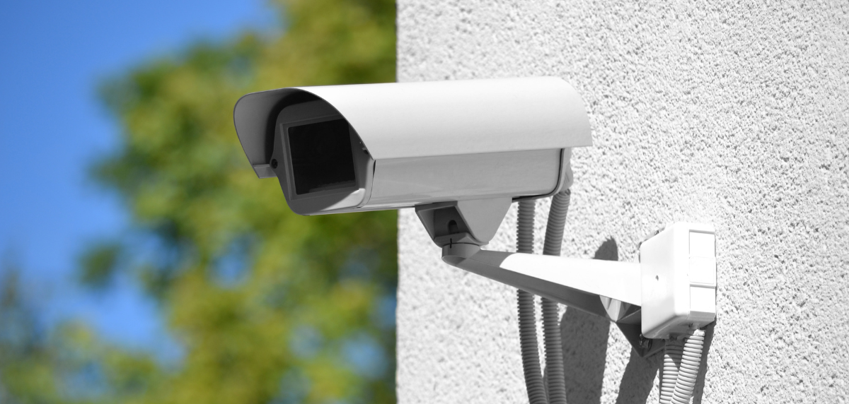 The image for CCTV being installed to combat vandalism