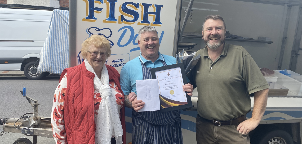 Image for the article Local fishmonger celebrated