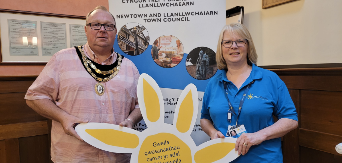 The image for Town Council welcomes cancer charity
