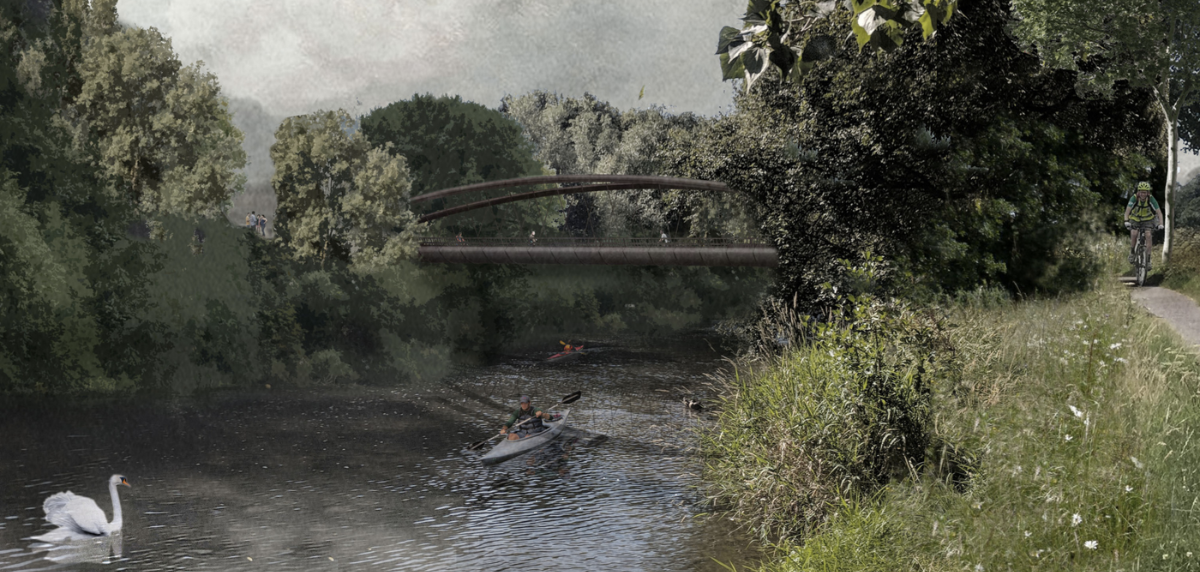 The image for Construction on new bridge over river to start next month