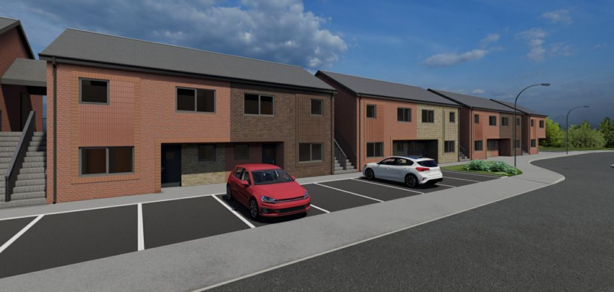 The image for Contractor appointed to build new council housing development