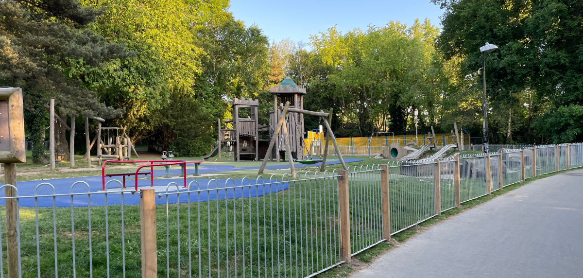The image for New play park needs repairs due to 'extensive use'
